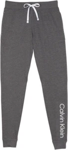 Calvin Klein Women’s CK Logo Joggers Grey/Black, Sz- Medium - Picture 1 of 2
