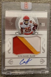 2020 Panini National Treasures Auto Patch 54/99 CLYDE EDWARDS-HELAIRE RC - Picture 1 of 2