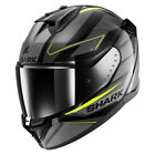 Shark D Skwal 3 Sizler Black / Grey / Yellow Motorbike Motorcycle Helmet