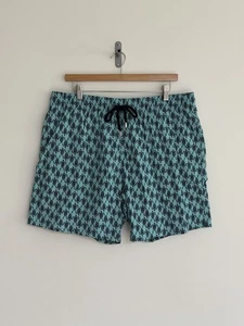 Pantalones Cortos de Natación Vilebrequin Tortuga Azul Con Estampado de Tortuga 3XL/XXXL - Imagen 1 de 15
