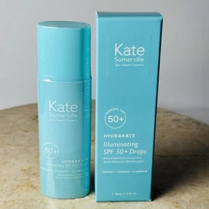 Kate Somerville Hydrakate Illuminating LSF 50+ Tropfen ~ 50 ml/1,7 flüssige Unzen Ablaufdatum 7/26 - Bild 1 von 3