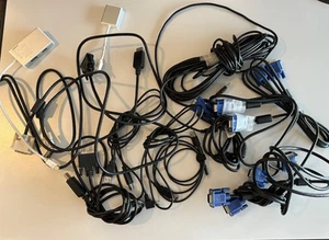 Konvolut Usb und Bild Kabel - (VGA und USB Kabel) siehe Bilder - Afbeelding 1 van 15