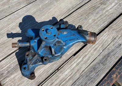 Camión Ford F150 1974 F250 Bronco FE 390 bomba de agua D4TE-8505-A2A FOMOCO fecha 4L9 Foto 1 de 4