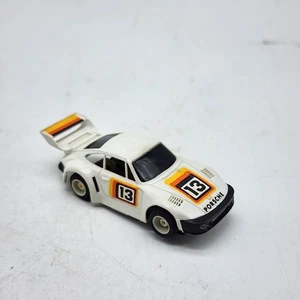Tyco HP-2 1979 Curve Hugger Porsche 935 blanco negro #13 escala HO limpia sin probar - Imagen 1 de 7