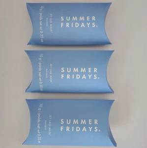 3× Summer Fridays Jet Lag Mask 10g BNIB In Travel Sizes - Picture 1 of 8