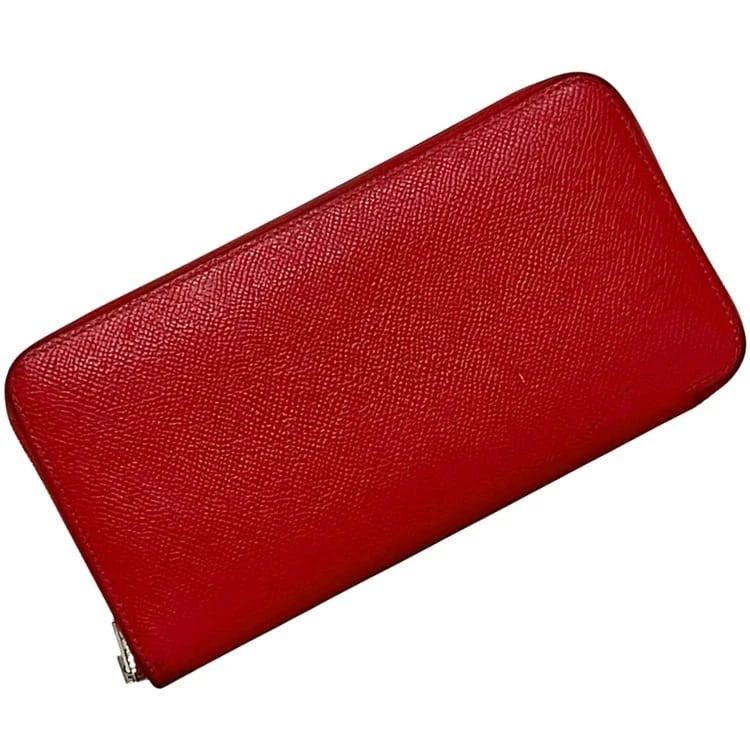 Cartera de cuero tomate Hermès Azap seda rojo rojo rojo de segunda mano, cuero Epson, Foto 1 de 4