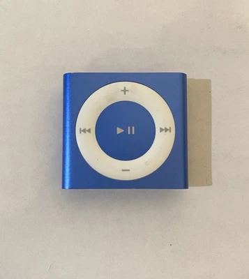 Apple iPod Shuffle 4th Generation Blue (2 GB) Works Great - Image 1 of 4