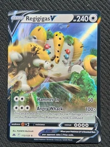 Regigigas V 113/159 Crown Zenith Ultra Rare NEAR MINT NM - Picture 1 of 2