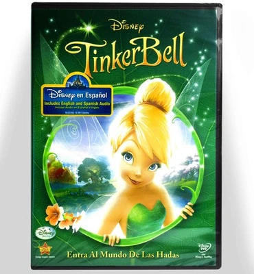 Walt Disney's: Tinker Bell (DVD, 2008, Widescreen) Brand New !  Angelica Huston - Image 1 of 4