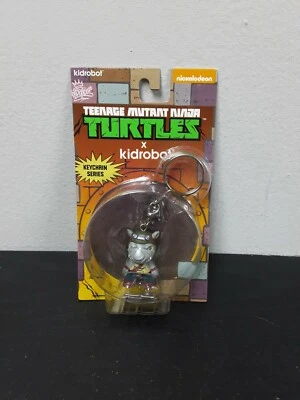 Kidrobot X Teenage Mutant Ninja Turtles TMNT Llavero Serie Rocksteady Foto 1 de 2