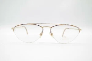 Vintage Rodenstock R 7094 Gold Copper Violet Half-Rim Glasses Frame NOS - Picture 1 of 6