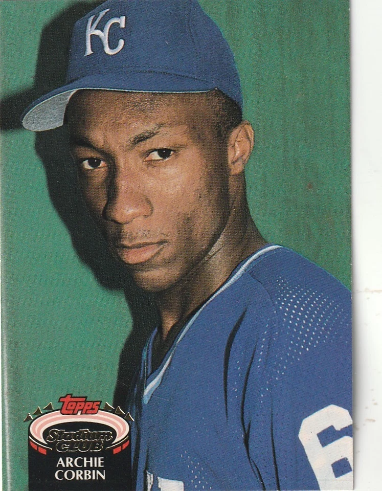 FREE SHIPPING-MINT-1992 Topps Stadium Club Archie Corbin #473 ROYALS - Image 1 of 1