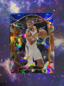 2020-21 Select - Blue Purple Cracked Ice Prizm Deandre Ayton Concourse #33 Suns - Picture 1 of 2