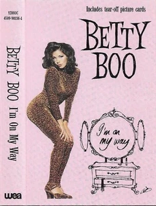 Betty Boo I'm On My Way cassette single Electronic Synth-pop with 2 picture card - Picture 1 of 10