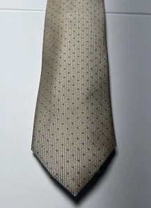 Michael Kors Neck Tie Champagne Atwell Dot Silk Blend MSRP $69.50 NWT - Picture 1 of 4