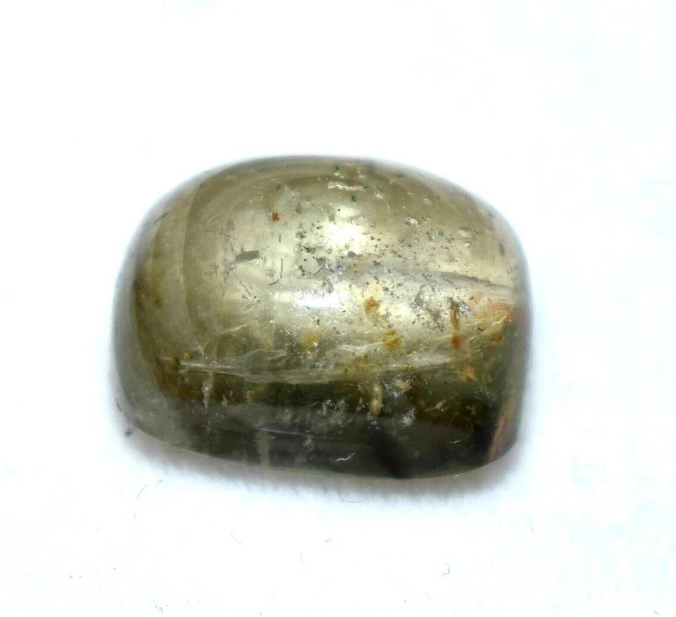 3.90 Ct Natural Yellow Aquamarine Cabochon Certified Untreated Loose Gemstone - Image 1 of 3