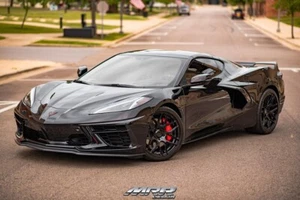 20/20'' MRR FS01 Gloss Black Staggered Concave Wheels Corvette C8 - Picture 1 of 14