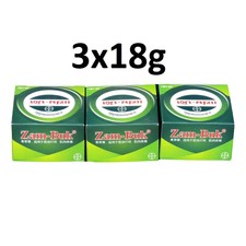 ZAMBUK Herbal Ointment Balm Itchy Bruise Insect Bites Massage Muscle Ache 3x18g