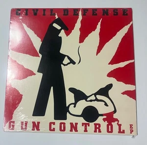 Civil Defense Gun Control EP Vinyl New Sealed Minneapolis Punk 1983 KBD - Foto 1 di 2