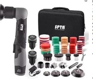 SPTA Cordless Mini Car Polisher, 12V Micro Cordless Scratches Killer Car Polishe - Picture 1 of 12