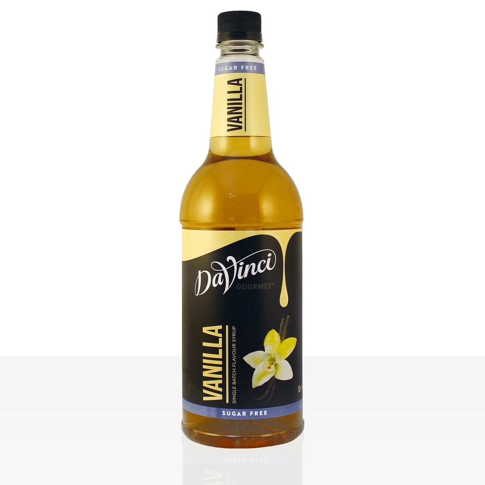 Da Vinci Gourmet Sirup Sugar Free Vanilla 1000ml Vanille zuckerfrei