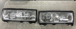 OEM Cadillac Eldorado Seville Headlamp Light 1988 - 91 PAIR - Bild 1 von 4