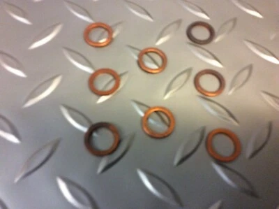 Lote de 8 arandelas inferiores horquilla delantera Aprilia Pegaso Moto Guzzi Norge AP8163091 Foto 1 de 4