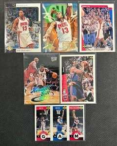 KENDALL GILL ~ 6x NBA Basketball Card Lot [NEW JERSEY NETS] Steals Champ - Picture 1 of 1