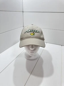 The Masters 2019 Golf Hat Cap Strap Back Augusta National Beige Ahead USA UPF 30 - Picture 1 of 11