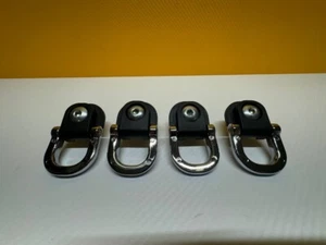 2018 LAND ROVER JAGUAR F-Pace Rear Trunk Cargo Tie Down Hook Set of 4 OEM - Picture 1 of 3