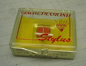 AGUJA STYLUS ST-34 de repuesto de diamante Sanyo Fisher ES2811 ST-34 - Imagen 1 de 5