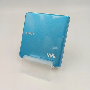 Sony MZ-E630 Md Walkman Tragbar Minidisc Md Player Aus Japan Farbe Blau - Bild 1 von 8