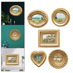 Carved Picture Frame Display Tabletop or Wall Hanging Farmhouse Photo Frame - Picture 1 of 36