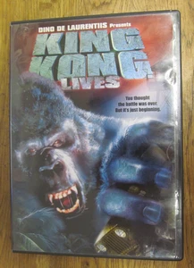 KING KONG LIVES WIDESCREEN DVD LINDA HAMILTON JOHN ASTON OOP RARE FREE SHIPPING - Foto 1 di 1
