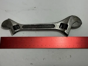 Vintage Crescent Tool Co. USA 6-8 ZOLL doppelseitiger verstellbarer Schraubenschlüssel - Bild 1 von 5