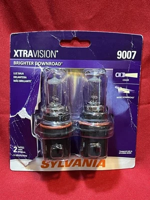 NEW SYLVANIA - 9007 XtraVision - High Performance Halogen Headlight, 2 Bulbs - Image 1 of 2