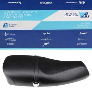 Sitzbank Sitz original Piaggio für Vespa PX 2011 PX 80-200 PE Lusso MY schwarz - Bild 1 von 9