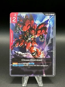 Close Combat (ST03-013) (NM) - Gundam Card Game - Zeon’s Rush Starter Deck (ENG) - Picture 1 of 3