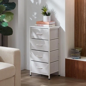 4-Drawer Dresser, Textile Storage Column, Bedroom, Hallway, Entryway, and Clo... - Picture 1 of 6
