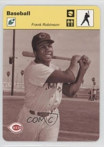 Palla da battuta gialla Leaf Sportscasters 2005 /45 Frank Robinson #15 HOF - Foto 1 di 3