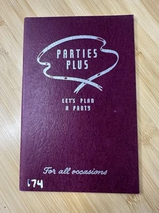 Parties Plus Let's Plan a Party Booklet Ethel Bowers - Foto 1 di 6