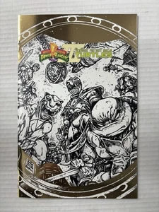 Mighty Morphin Power Rangers Teenage Mutant Ninja Turtles III Foil Ashcan 2025 - Imagen 1 de 2