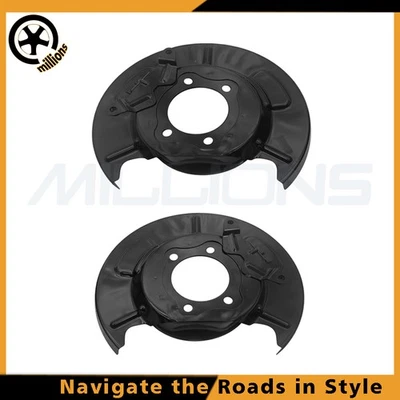 2Pcs Disc Brake Backing Plate RH LH For 15-19 Subaru Legacy Outback Dust Shield Foto 1 de 4