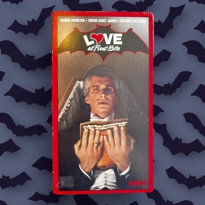 Love at First Bite (VHS, 1993) George Hamilton Count Dracula 90’s - Image 1 of 4