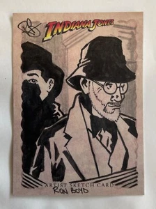 Ron Boyd Sean Connery - Indiana Jones Heritage Sketch card 2008 - Picture 1 of 2