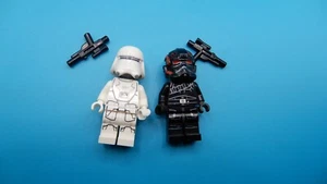 Lego Inferno Squad Agent Minifigure Star Wars sw0986 and First Order Snowtrooper - Picture 1 of 3