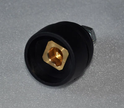 Schweißgeräte Einbaubuchse f. Massekabel Steckerdorn 10-95mm² Org. Binzel ABI-IF