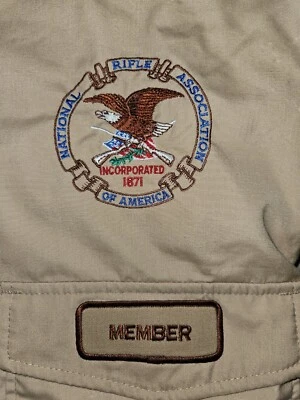 NRA Jacket Large Vintage 90's Members Patch - Image 1 of 4
