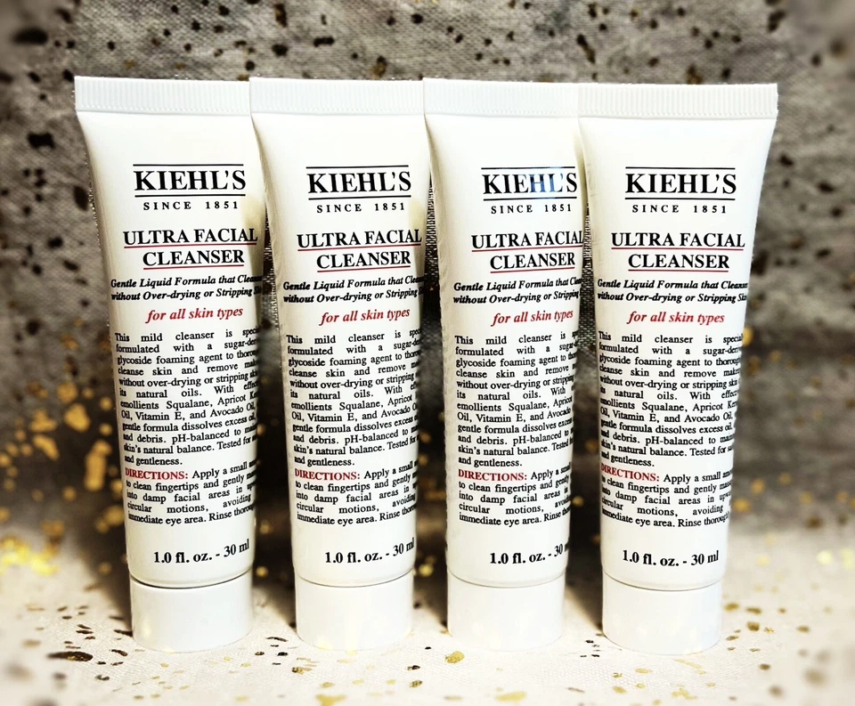 2 # KIEHL'S Ultra Facial Cleanser 1 oz for all Skin Types
