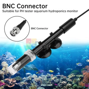 PH Probe Meter Sensor BNC Connector Electrode For Aquarium Lab Controller Meter - Picture 1 of 22